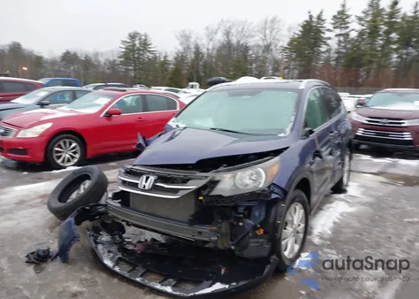 2013 Honda Cr-V Ex-L z USA, uszkodzony, nr VIN 5J6RM4H79DL059888
